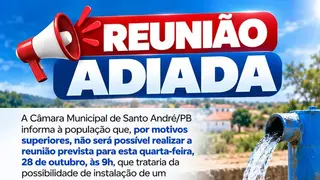 Câmara de Santo André adia reunião sobre chafariz na comunidade da Lagoa