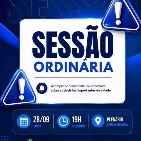 A Câmara Municipal de Santo André convida toda a população santoandreense para acompanh...