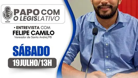 Entrevista Exclusiva: Felipe Camilo no Papo com o Legislativo