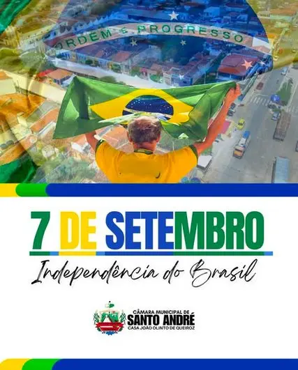 Câmara de Santo André homenageia o Brasil no Dia da Independência